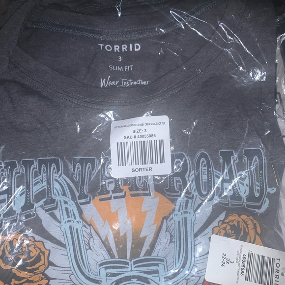 Torrid NWT Plus Size Hit The Road ladies Short Sleeve Tee - Picture 5 of 6